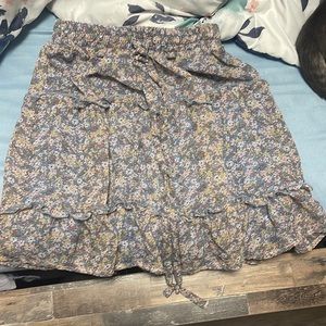 Pretty floral skirt
